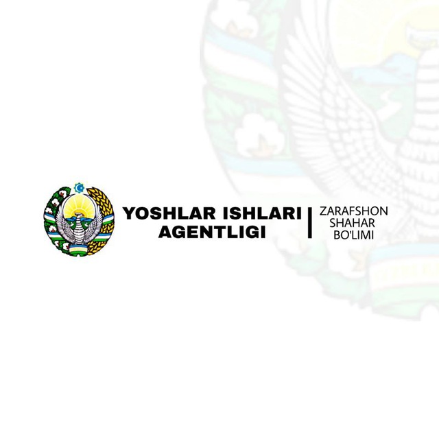 Yoshlar ishlari logo. Ёшлар ишлари агентлиги сайти буклет.