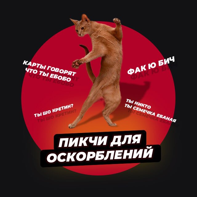 Пикчи для оскорблений