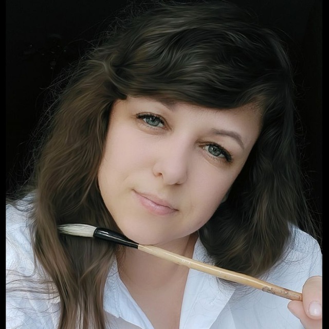 Весёлая художница