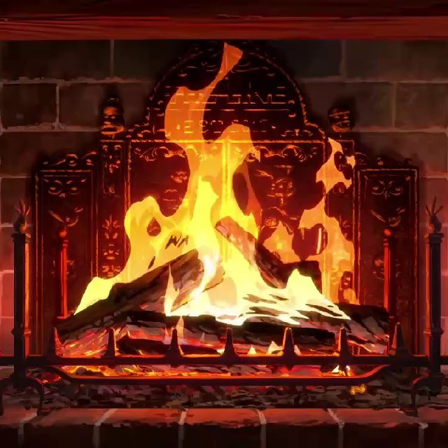 Тёплый камин 🔥