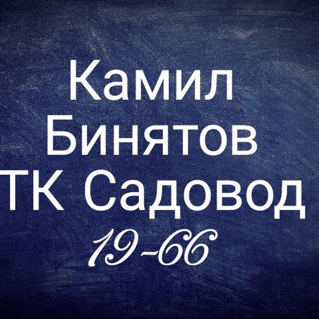 Камил Бинятов 19 линия 66 павильон.ТК.Садовод